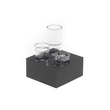 Soporte metacrilato para vasitos