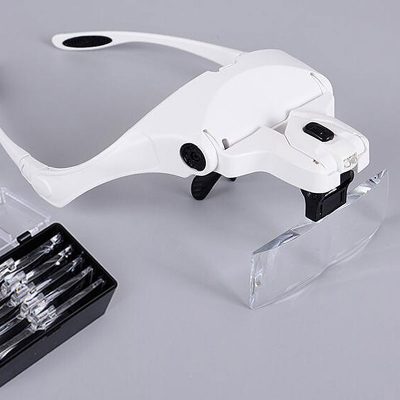 Gafas Lupa Led Blanca